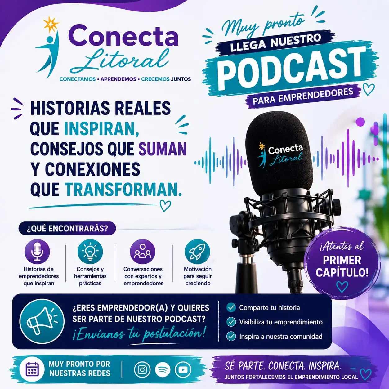 Promosion de podcast